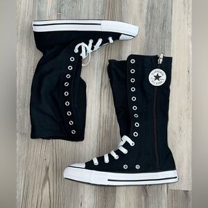 Converse Chuck Taylor All Star XX-Hi High Top Sneakers Shoes Youth 2 Black NEW